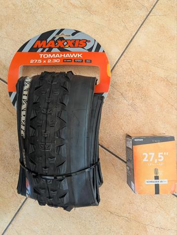 Nieuwe Maxxis 27'5" mountainbikebanden beschikbaar voor biedingen