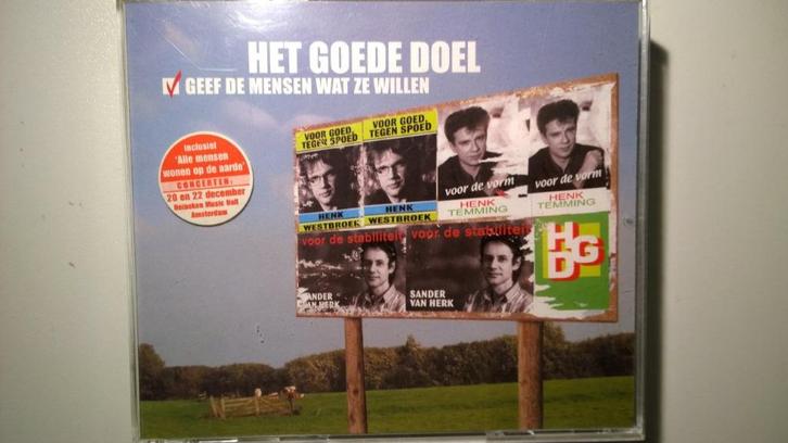 Het Goede Doel - Geef De Mensen Wat Ze Willen, Cd's en Dvd's, Cd's | Nederlandstalig, Zo goed als nieuw, Pop, Ophalen of Verzenden