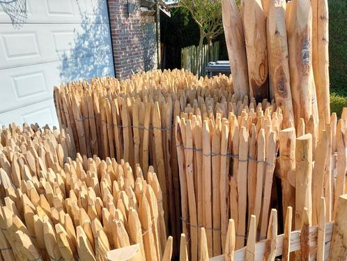 Kastanje kastanjehouten poortje hekwerk palen, Tuin en Terras, Tuinhekken en Hekwerk, Nieuw, Ophalen