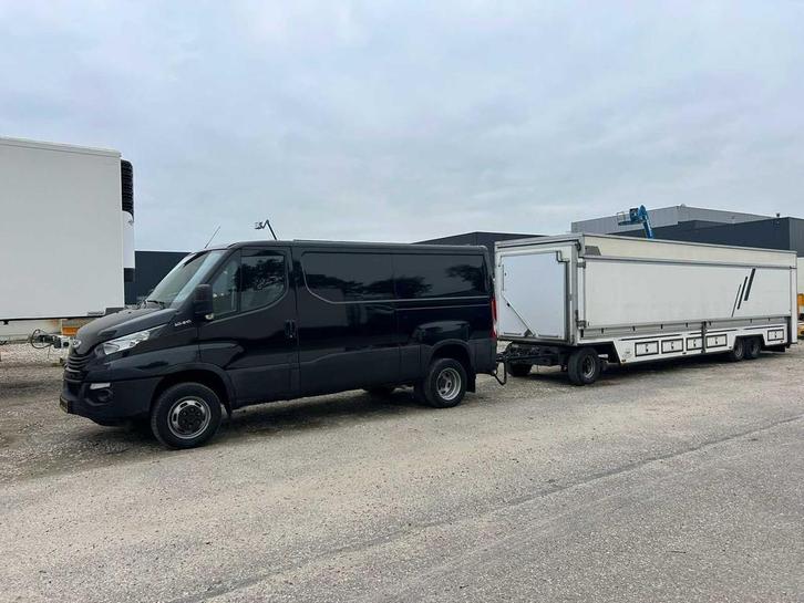 2018/2000 Iveco Daily met Van Berne verkoop aanhangwagen, Auto diversen, Aanhangers en Bagagewagens, Gebruikt