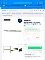 Matrix torque carp 6 m, Watersport en Boten, Hengelsport | Witvissen, Ophalen, Zo goed als nieuw