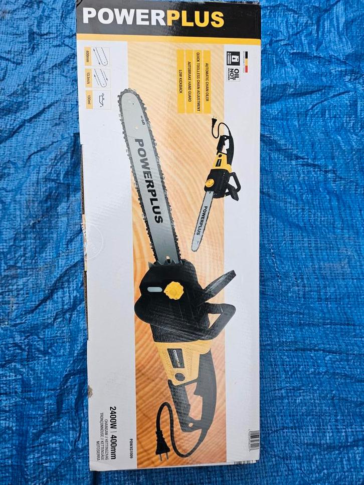 Elektrische of benzine kettingzaag, Tuin en Terras, Snoeischaren, Ophalen