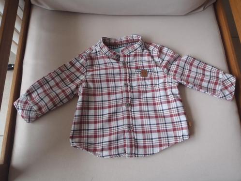 Shirt maat 68, Kinderen en Baby's, Babykleding | Maat 68, Zo goed als nieuw, Jongetje, Overhemdje of Bloesje, Ophalen