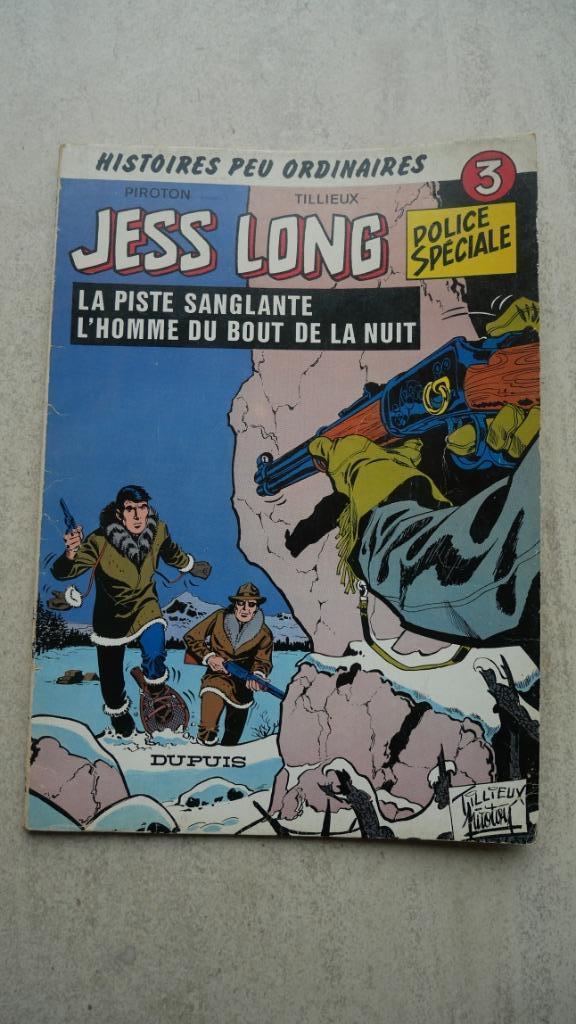 BD fine Jess Long 3 La Piste sanglante, Livres, BD, Utilisé, Une BD, Enlèvement ou Envoi