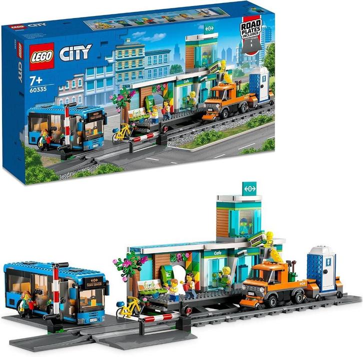 Lego City - 60335  - Treinstation, Kinderen en Baby's, Speelgoed | Duplo en Lego, Nieuw, Lego, Complete set, Ophalen of Verzenden