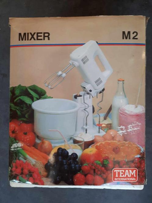 Mixer met kom / Keukenrobot van Team SPLINTERNIEUW 🌺🌺, Electroménager, Mélangeurs de cuisine, Neuf, Enlèvement ou Envoi