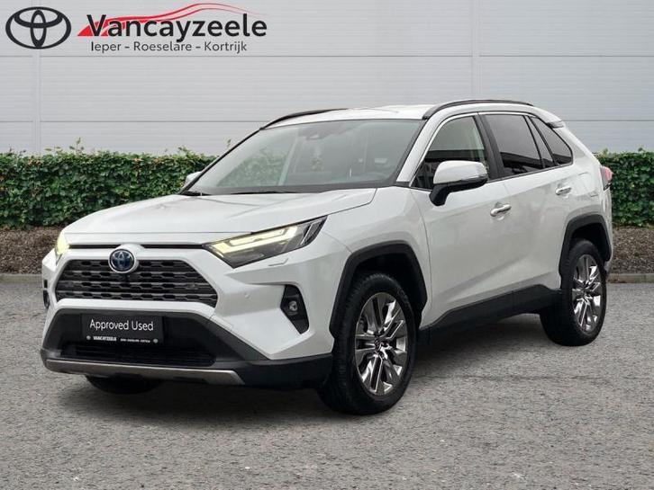 Toyota RAV-4 Premium Plus 4X4+360°cam+gps+sens V&A, Auto's, Toyota, Rav4, Adaptive Cruise Control, Airbags, Airconditioning, Bluetooth