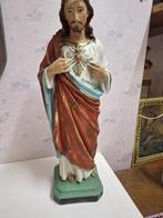 Beeld van het heilig Hart van Jezus, Antiek en Kunst, Antiek | Religieuze voorwerpen, Ophalen of Verzenden