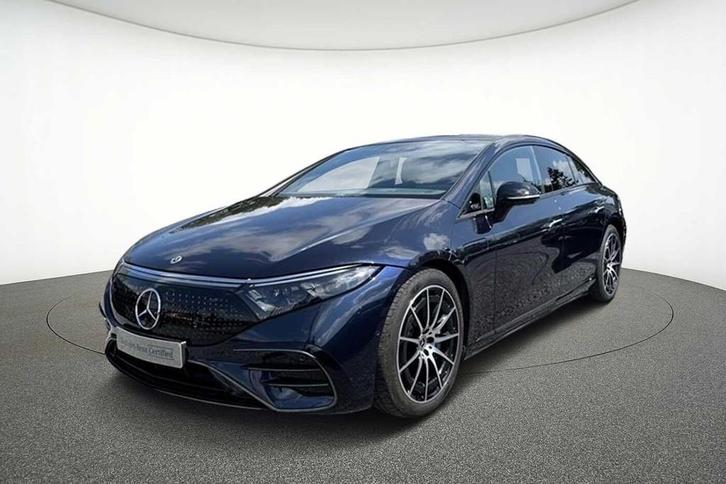 Mercedes-Benz EQS 450+ AMG Line * 5 jaar garantie *, Auto's, Mercedes-Benz, Bedrijf, Te koop, EQS, 360° camera, Bluetooth, Centrale vergrendeling