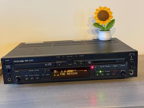 Tascam MD CD1 in zeer goede staat minidisc cd combi, Audio, Tv en Foto, Cd-spelers, Gebruikt, Ophalen of Verzenden