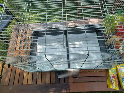 Cage à oiseaux, Dieren en Toebehoren, Vogels | Hokken en Kooien, Gebruikt, Vogelkooi, Aluminium, Ophalen