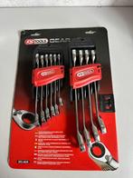 Neuf ! Coffret 10 Clés Mixtes à Cliquet Réversibles KS Tools, Ophalen of Verzenden, Zo goed als nieuw