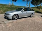 BMW 525i touring 2003, Auto's, Automaat, Achterwielaandrijving, Zwart, Leder