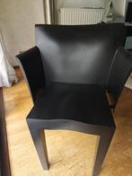Kartell Super Glob Stoel Set van 4, Huis en Inrichting, Stoelen, Ophalen, Gebruikt, Zwart, Vier