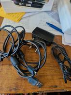 3 USB b data-oplaad-kabels., Informatique & Logiciels, Chargeurs d'ordinateur portable, Comme neuf, Enlèvement ou Envoi