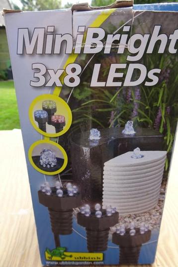 Vijververlichting Ubbink mInibright 3x8 leds beschikbaar voor biedingen