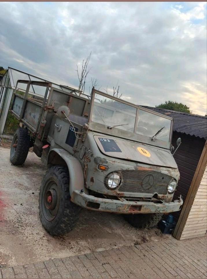 Mercedes unimog 404, Auto's, Oldtimers, Particulier, Ophalen