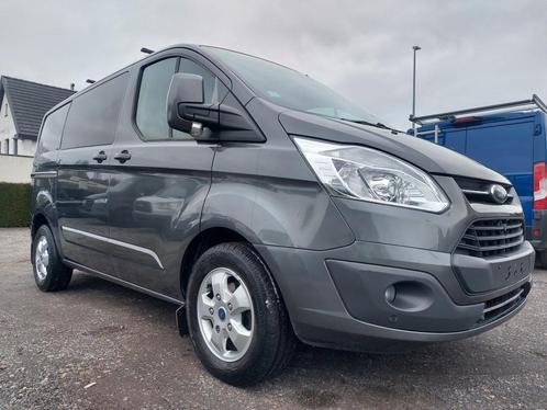 Ford transit custom L1 dubbel cabine 69998km (17500€ +btw), Auto's, Bestelwagens en Lichte vracht, Bedrijf, Te koop, Achteruitrijcamera