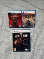 Set 3 ps5-games Assassin's Creed Shadows, Avatar, Spiderman, Ophalen of Verzenden, Zo goed als nieuw