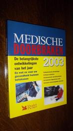 Medische Doorbraken 2003 - Readers Digest - nieuw!, Boeken, Gezondheid, Dieet en Voeding, Nieuw, Ophalen of Verzenden