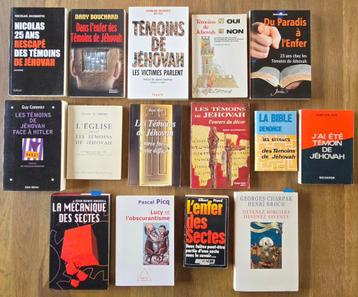 Livres Témoins de Jehovah et sectes beschikbaar voor biedingen