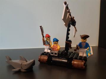 Lego 6257 Pirates castaway's raft beschikbaar voor biedingen