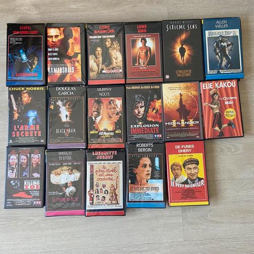 collectie VHS-films 150±, Cd's en Dvd's, VHS | Film, Gebruikt, Horror, Verzenden