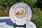§  assiette faience francaise decor au coq (7), Enlèvement ou Envoi