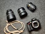 Nikon D3500 met zoomlens en tas, Verzamelen, Foto-apparatuur en Filmapparatuur, Ophalen of Verzenden