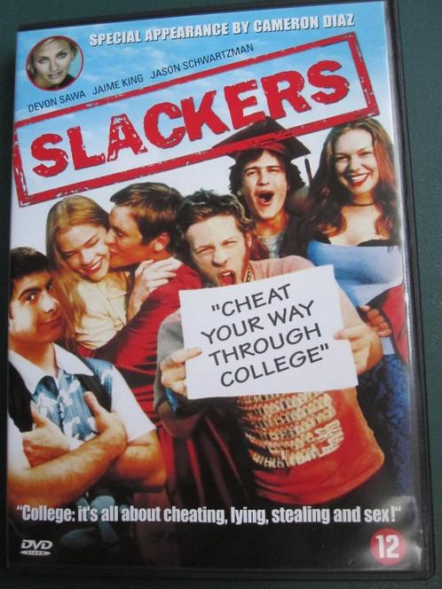 Slackers (2001), Cd's en Dvd's, Dvd's | Komedie, Zo goed als nieuw, Overige genres, Vanaf 12 jaar, Ophalen of Verzenden