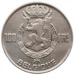 4 Zilver munten 100 Frank Belgique 1948-1950 €14 per munt, Zilver, Ophalen of Verzenden, Zilver, Losse munt