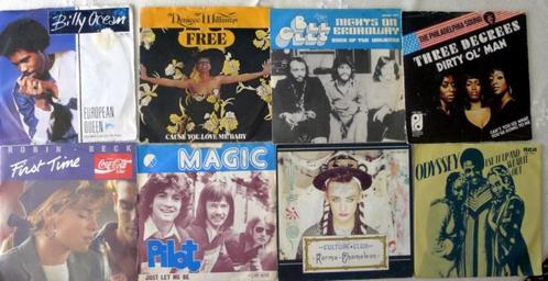 45t: 100 collector items en evergreen hitsingles, Cd's en Dvd's, Vinyl Singles, Zo goed als nieuw, Single, Ophalen of Verzenden