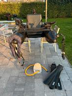 Bellyboat 12bb stealth, Ophalen, Zo goed als nieuw, Complete set