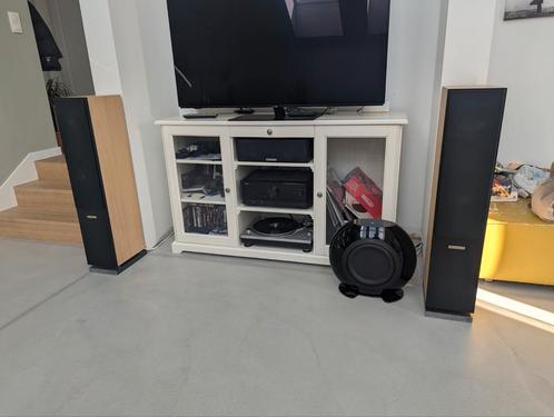 Enceintes Hi-Fi ALR Jordan Entry M5 + Centre M3, Audio, Tv en Foto, Luidsprekerboxen, Zo goed als nieuw