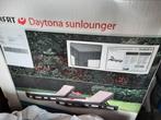 Chaise longue Daytona, Jardin & Terrasse, Chaises longues, Comme neuf, Synthétique, Enlèvement