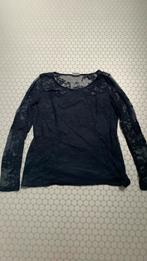 Donkerblauwe T-shirt/blouse, merk VILA, Comme neuf, Taille 42/44 (L), Enlèvement ou Envoi