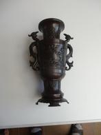 zeer zeldzaam chinees vaasje in brons of koper, Antiek en Kunst, Ophalen of Verzenden, Brons