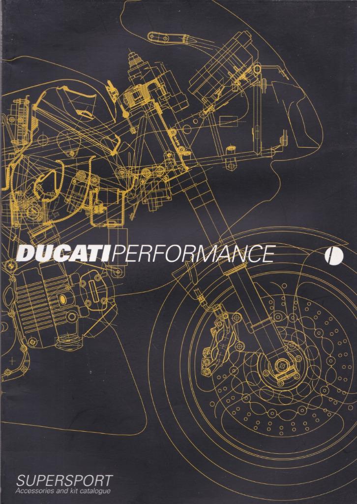 Ducati Supersport DucatiPerformance Accessories and kit cata, Motoren, Handleidingen en Instructieboekjes, Ducati, Ophalen of Verzenden