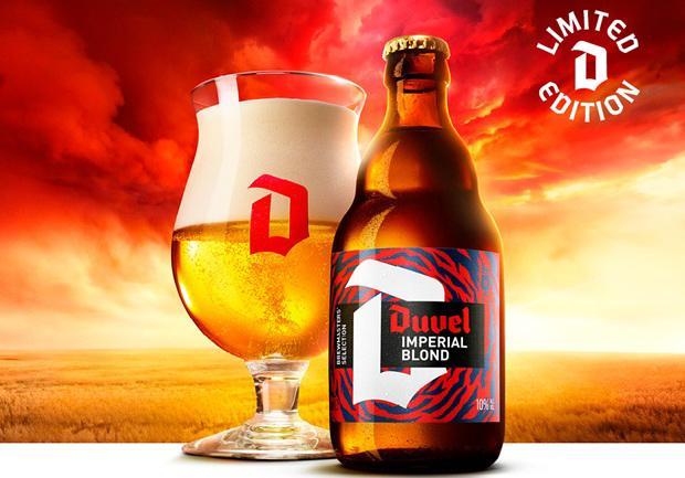 Metalen reclamebord Duvel Imperial blond - vintage mancave, Verzamelen, Merken en Reclamevoorwerpen, Nieuw, Reclamebord, Ophalen of Verzenden