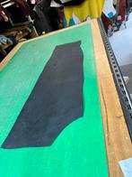 Zwart rest split tuigleer 3 mm dikte half soepel nek sporen, Hobby en Vrije tijd, Ophalen of Verzenden, Zwart