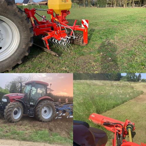 Doorzaaien van grasland en andere werken, Zakelijke goederen, Landbouw | Tractoren, Ophalen