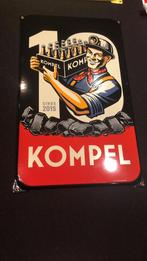 Kompel bord, Ophalen of Verzenden, Zo goed als nieuw, Reclamebord