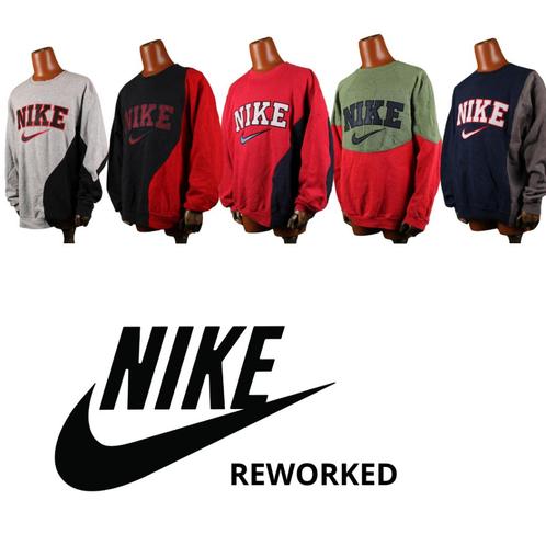 Nike retravaillé pulls en vrac vintage Streetwear, Vêtements | Hommes, Vestes | Hiver, Comme neuf, Autres tailles, Autres couleurs
