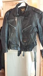 Vêtements en cuir véritable, Kleding | Dames, Jumpsuits, Ophalen, Zo goed als nieuw, Maat 38/40 (M), Zwart