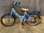 Toffe blauwe meisjesfiets (18 inch - 5 tot 7 jaar), Fietsen en Brommers, Fietsen | Kinderfietsjes, Ophalen, Zo goed als nieuw