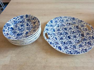 Ancien plat et assiettes Nimy, Enlèvement