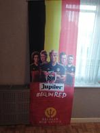 Van de rode duivels erop met België vlag om te hangen kleur, Verzamelen, Ophalen, Zo goed als nieuw