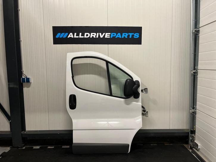 Opel Vivaro Renault Trafic Voorportier  echts wit 93194148, Auto-onderdelen, Carrosserie, Deur, Voor, Rechts, Gebruikt, Ophalen of Verzenden