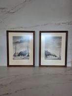 2 etsen - Stille Kempen & Oude hoeve Lommel, Antiek en Kunst, Kunst | Etsen en Gravures, Ophalen of Verzenden