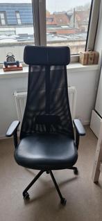 JÄRVFJÄLLET Bureaustoel met armleuningen, Glose zwart, Huis en Inrichting, Bureaustoelen, Ophalen, Zwart, Zo goed als nieuw, Bureaustoel